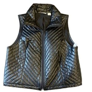 Chico’s black vest size small